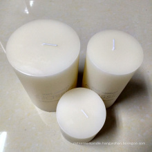 Wholesale Cheap Gold/Rust 5*5 Pillar Candles